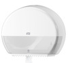 TORK T2 Mini Big Roll Toilet Paper Dispenser - White - Plastic