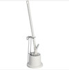 VIKAN Toilet Brush Set with Rim Brush - Heavy Duty - Plastic - 69cm - Floor Standing