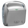 TWINSAVER Finesse Automatic/Sensor Paper Dispenser - Silver - Plastic