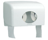 KIMBERLY-CLARK Aquarius Regular 2 x Toilet Roll Holder - Plastic - White