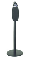 KIMBERLY-CLARK Sanitiser Dispenser Stand - Aluminium - Black