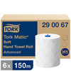 TORK H1 Soft Towel Roll - 2 Ply Advanced - 150m - 6 Rolls