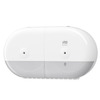 TORK T9 SmartOne Toilet Roll Dispenser - White - Double Roll - Plastic