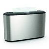 TORK B1 Waste Bin - No Lid - 50L - Stainless Steel - PTD-460005