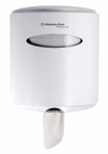 KIMBERLY-CLARK Aquarius Wall Bin - 50L - Plastic - White - 1 Bin - CFD-SA093370