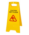 Wet Floor A Frame Sign - 2 Piece - Plastic