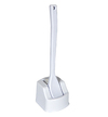 Toilet Brush Set - Square - Med Duty - Plastic - Floor Standing