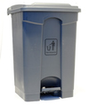 Pedal Bin - 45L - Dark Grey - All Plastic