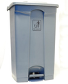 Pedal Bin - 87L - Dark Grey - All Plastic