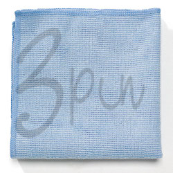 Microfibre Cloth - Woven - 38 x 38cm - 280gsm - Blue