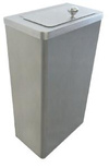 Sanitary Towel Bin - Stainless Steel - 25L -  Large