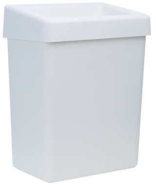 NEOS Wall Bin - 20L - White Body + WHITE Lid - Plastic