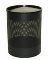 Jumbo Bin Perforated, with Swivel Top -  Black