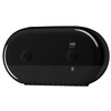 TORK T9 SmartOne Toilet Roll Dispenser - Black - Double Roll - Plastic