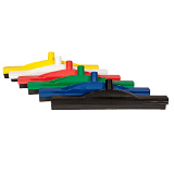 Colour-Coded Squeegees, Single Rubber Blade Squeegees