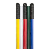 Aluminium and Wooden Mop Handles, Colour-Coded Mop Handles