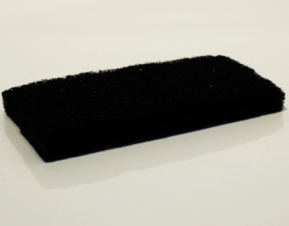 Picture of Doodlebug Pad Scourer - Black/Aggressive - 25 x 12cm - 1 Pad