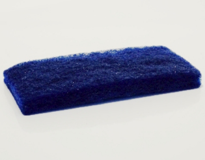 Picture of Doodlebug Pad Scourer - Blue/Cleaner - 25 x 12cm - 1 Pad