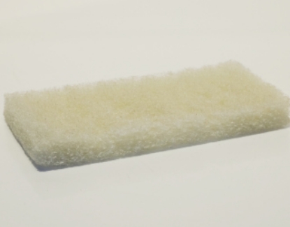 Picture of Doodlebug Pad Scourer - White/Polishing - 25 x 12cm - 1 Pad