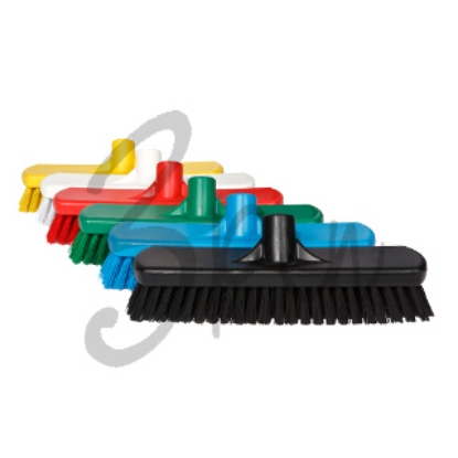 Picture of TINTA Aluminium Deck Scrub Brush + Handle - 300mm - Black