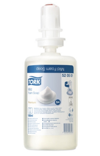 Picture of TORK S4 Mild Foam Soap Refill - 1,000ml - 2,500 Doses