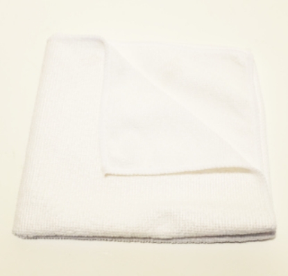 Picture of Microfibre Cloth - Woven - 38 x 38cm - 200gsm - White