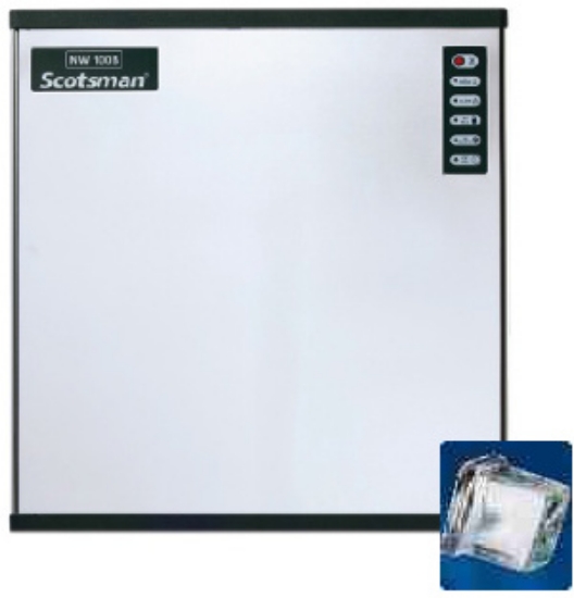 Picture of SCOTSMAN NW1008 Modular Ice Maker - 485kg/24hrs - 15g Super Dice Cube - SINGLE Phase