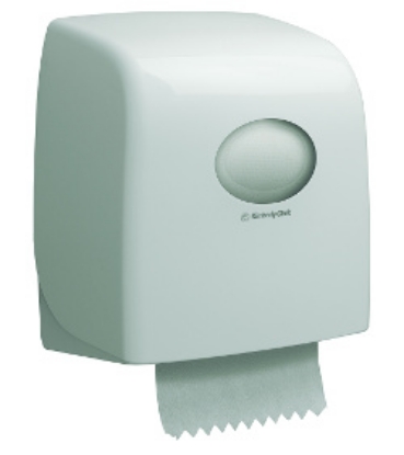 Picture of KIMBERLY-CLARK Aquarius Slimroll Reflex Paper Dispenser - Plastic - White