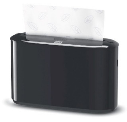 Picture of TORK H2 Xpress Folded Towel Dispenser - Black - Plastic - Counter-Top