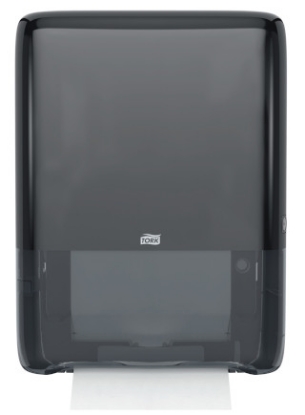 Picture of TORK H5 PeakServe Towel Dispenser - Black - MINI - Plastic