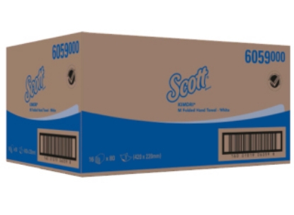 Picture of KIMBERLY-CLARK Scott Kimdri M-Fold Paper Towels - 1 Ply - 1,280 Towels