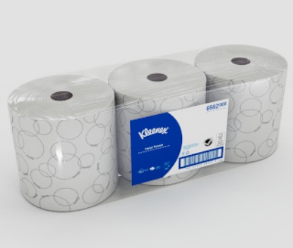 Picture of KIMBERLY-CLARK Kleenex Reflex Paper Towel Rolls - 2 Ply - 115m - 3 Rolls