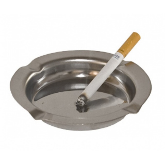 Picture of Ash Tray - Small Round - Tabletop - Stainless Steel