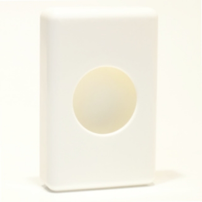 Picture of Sanitary Towel Mini Bag Dispenser - White - Plastic - 30/50 Bag Capacity - Rubbermaid Compatible