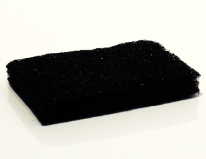 Picture of Thickline Hand Pad Scourer - Std - Black/Aggressive - 15 x 10cm - 1 Pad