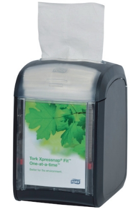 Picture of TORK N14 XpressNap FIT Serviette Dispenser - Top Serve - Black - Plastic