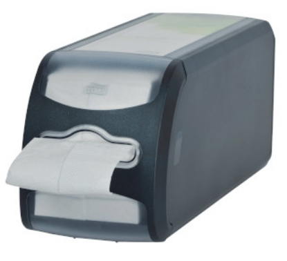 Picture of TORK N14 XpressNap FIT Serviette Dispenser - Front Serve - Black - Plastic