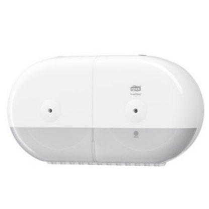 Picture of TORK T9 SmartOne Toilet Roll Dispenser - White - Double Roll - Plastic