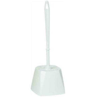 Picture of VIKAN Toilet Brush Set - Medium Duty - Plastic - 36cm - Floor Standing