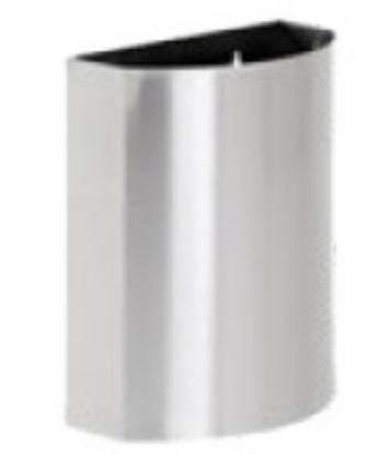 Picture of Wall Bin - Half Moon - Stainless Steel