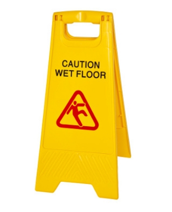 Picture of Wet Floor A Frame Sign - 2 Piece - Plastic