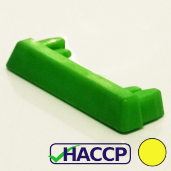 Picture of Wall Rail End Clip ONLY - Yellow - 1