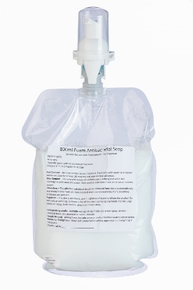 Picture of BETTERMAID Anti-bacterial Hand Soap Refill Sachet - Foam - 800ml - Rubbermaid Compat.